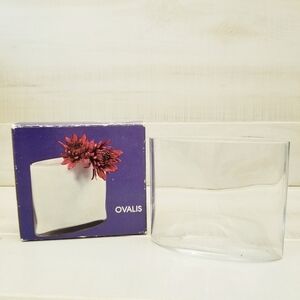 Vintage Tapio Wirkkala Ovalis Vase Iittala Finland Mid Century Scandinavian